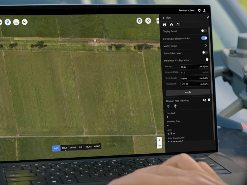 Mapeamento georreferenciado com drones